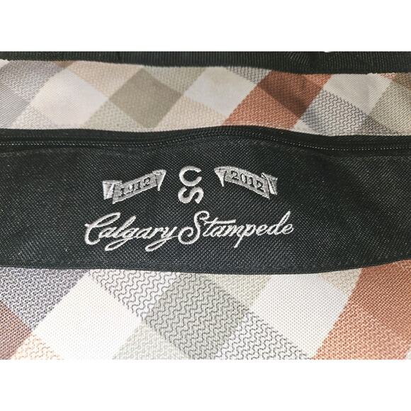 Vintage Calgary Stampede Messenger Bag 18x15x5 - Picture 3 of 9